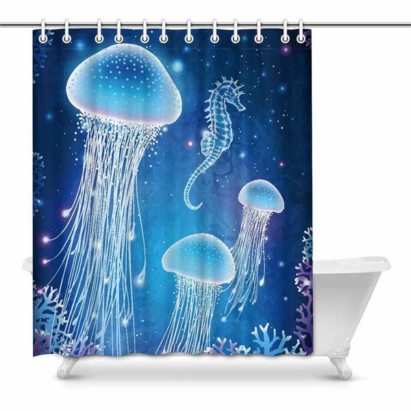 2019 Fairy Tale Galaxy Seahorse And Jellyfish Under Sea
