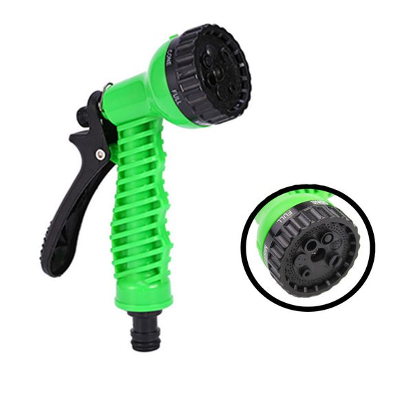 

portable garden water hose household water pistol garden watering lawn care car wash pistol 7 sprayer tools home