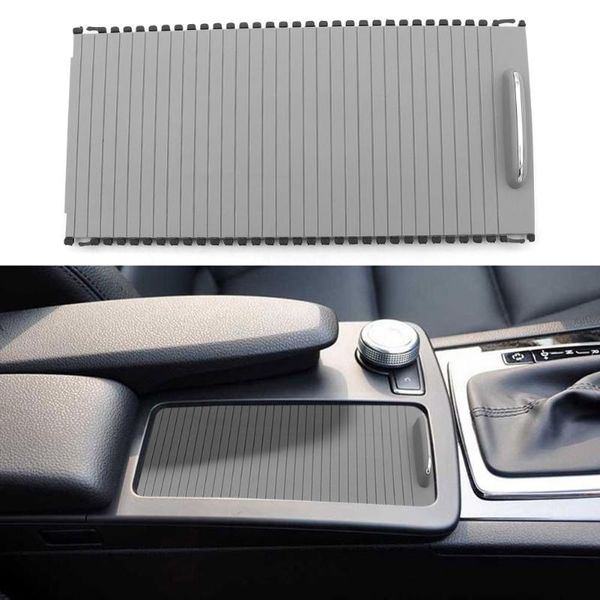 

center console cover slide roller blind for c class w204 s204 e class w212 s212 car water cup rack storage 3 color new