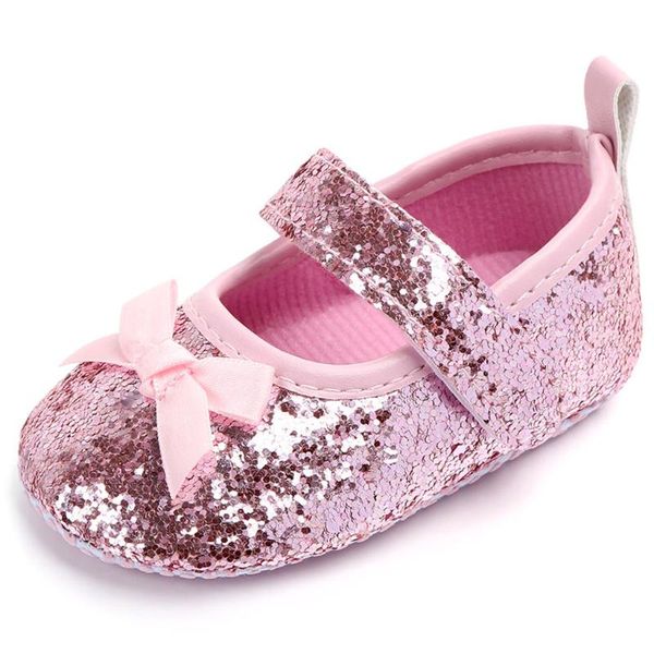 

sagace bling sequins princess shoes for newborn girl baby shoes flat prewalker infant soft sole toddler baby girl