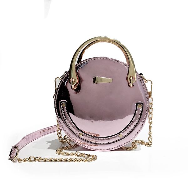 

women shoulder bag female small round beach handbag mini crossbody bags 2020 pu leather handbag chain bags summer messenger