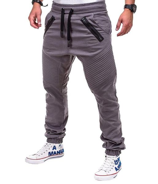 

men joggers pants 2020 autumn new mens sweatpants leisure cotton mens joggers casual sweatpants men's workout slim fit trousers, Black