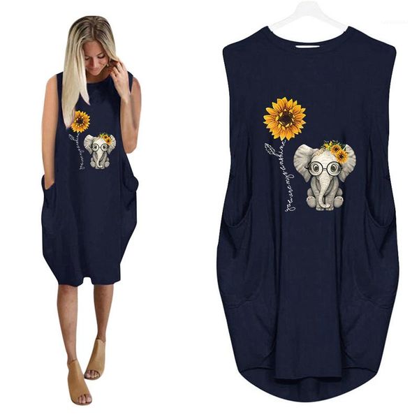 

dresses crew neck stitching printed sleeveless dress females designer casual loose shirt summer dress shirt fashion, Black;gray