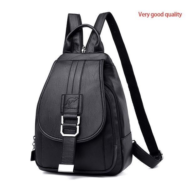 small backpack purse black