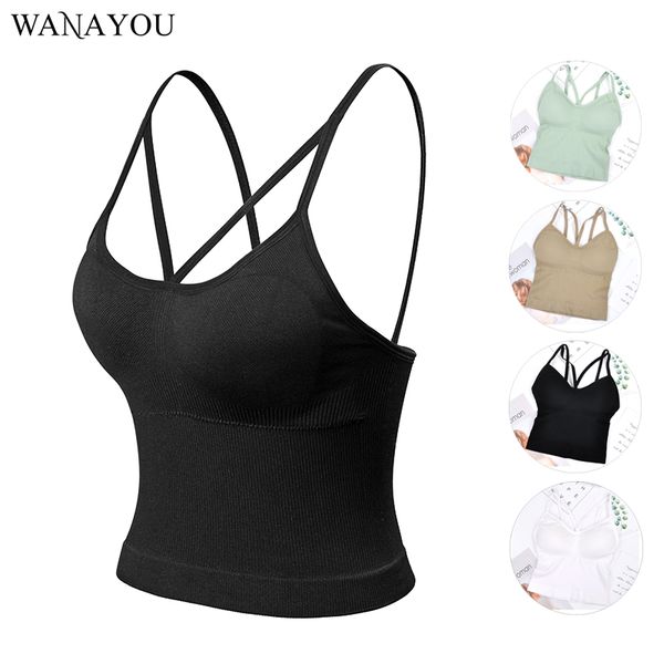 

women yoga shirts cross back running sport shirts push up sports t-shirts gym t shirt for women fitness shirt top, White;red
