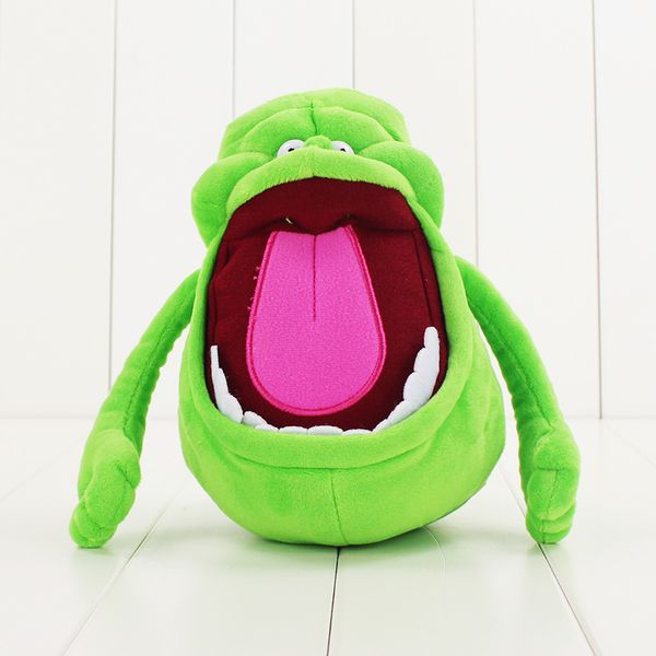 

19cm anime cartoon movie toys ghostbusters slimer medium plush toys dolls cute soft stuffed cartoon plush doll toy for christmas y200703