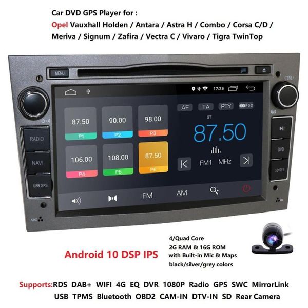 

android 10 2din dvd gps для vauxhall astra h g j vectra antara zafira corsa мультимедийный экран автомобильное радио стерео аудио 4g dsp авт
