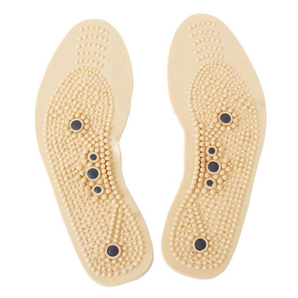 

magnetic thenar massage insoles massage shoe pads, Black