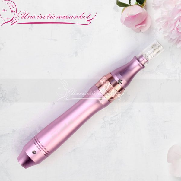 

light electric auto microneedles rechargeable derma pen for skin care skin rejuvenation beauty salon home use