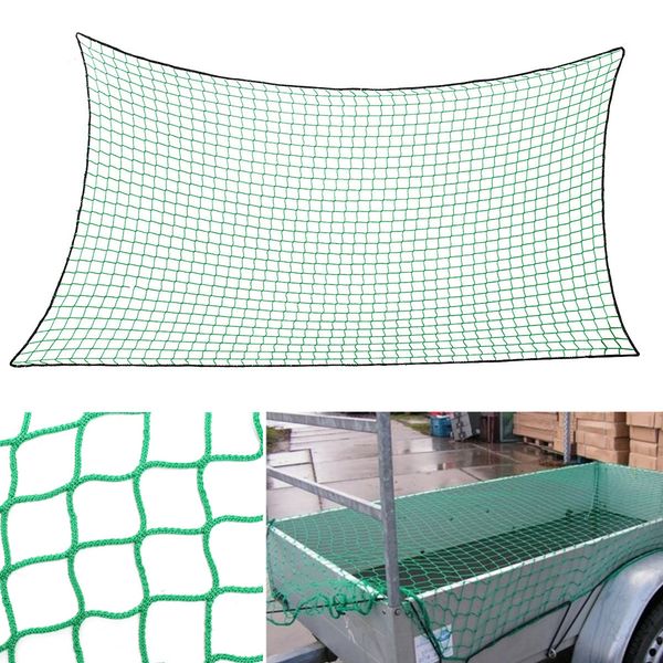 

universal 3.7*2.7m cargo net strong heavy duty netting garden scramble car trailer skip truck van