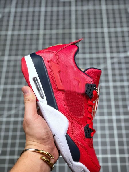 

wholesale2020 new bred black cat 4 4s basketball shoes men mens white cement encore wings fire red singles stylist sneakers iv pure trainers
