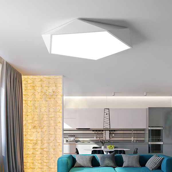 

creative geometric art led lighting ceiling lamp for sitting room lamp study corridor balcony ceiling lighting