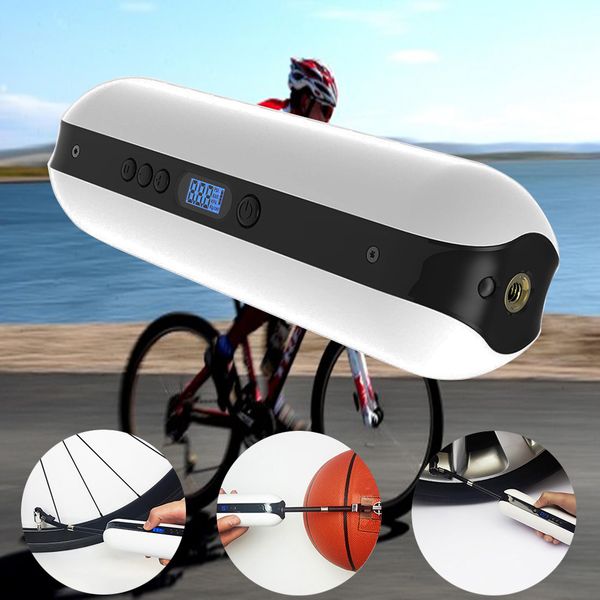 

150psi bicycle electric inflator air pressure pump rechargeable cordless tire pump mtb road bike motorcycle car air inflator