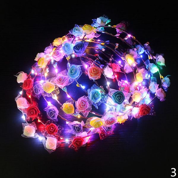 

уличных киосков горячее сбывание вело свет 10 цветов 10 огни гирлянда глава кольцо аксессуары для туризма живописные сфотографировать мигает