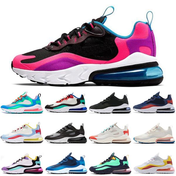 

new arrival react electro green optical right violet blue void bauhaus men running shoes athletic sneakers designer trainers size 36-45
