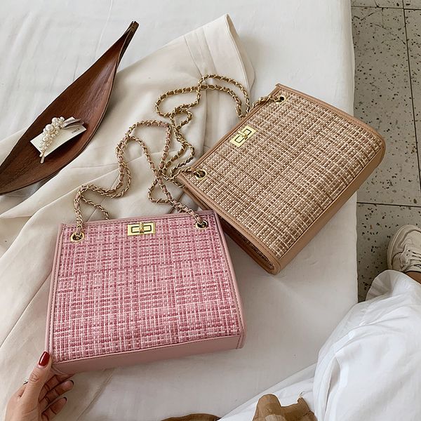 

сумки летней моды для женщин 2020 новых модных цепные одно плеча маленького квадрата сумка корейской сумка