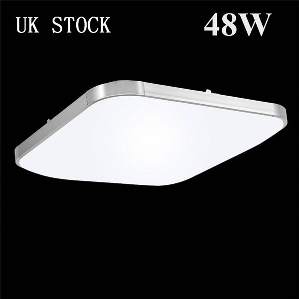 

uk stock led ceiling lamp 16w 36w 48w surface mounted ceiling lights living room bathroom lamp kitchen lamp cool white light