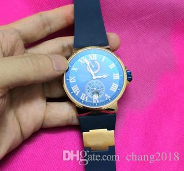 

роскошные часы высокого качества мужские часы с автоматическим движением резино