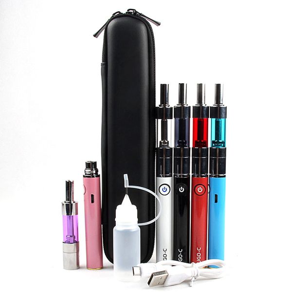 

ugo-c k3 battery with protank with 3 atomizer vapes vape kit zipper starter kit vaporizer case cigarettes mini e mod pjfgg