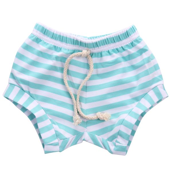 

infant newborn striped shorts baby boy girl baggy bloomers bottoms pp pants summer elastic waist diaper cover 3m-4y, Black