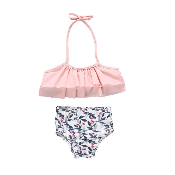

cute kids swimwear for girls two piece bikini set children swimwear toddler girl swimming suit girls tankini set floral swimsuit