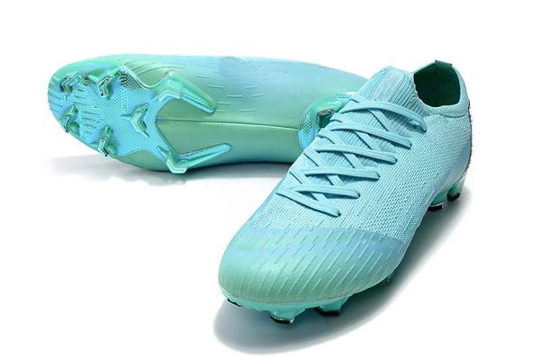 

2019 men mercurial vapors fury vii xii fg low help superfly vi 6 360 cr7 mens light blue soccer football shoes