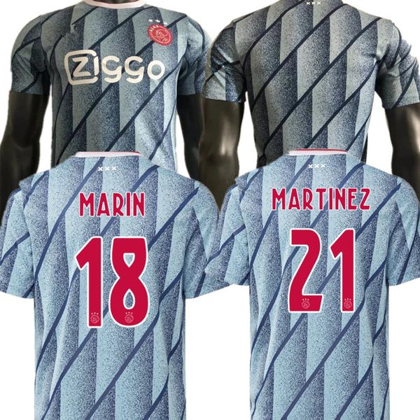 

player version ajax away soccer jersey 2020 away tadic de jong ziyech de ligt soccer shirt dolberg van de beek champions football uniform, Black;yellow