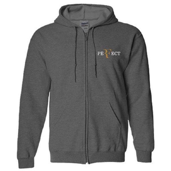 

roger federer rf hoodies sweatshirts brand men zipper jacket hiking climber windproof hooded coats men's running exercise sportwear, Black