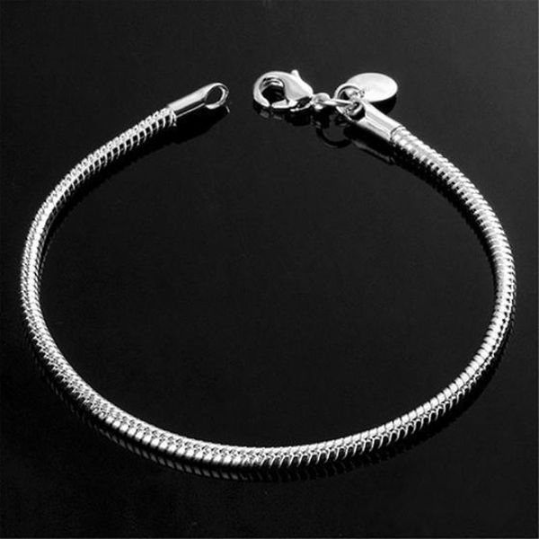 

new 2019 bracelet fashion men women snake chain bracelet xmas gift jewelry for any occasion, Black
