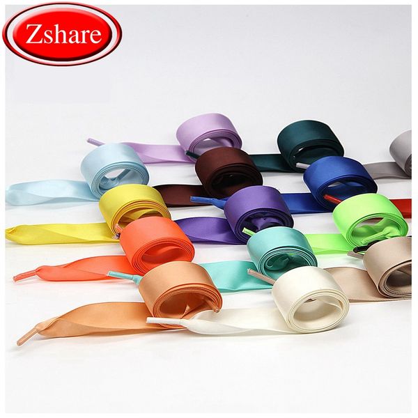 

1 pair satin ribbon silk shoe laces outdoor leisure shoelaces white woman romantic fashion shoe laces 80cm/100cm/120cm, Black