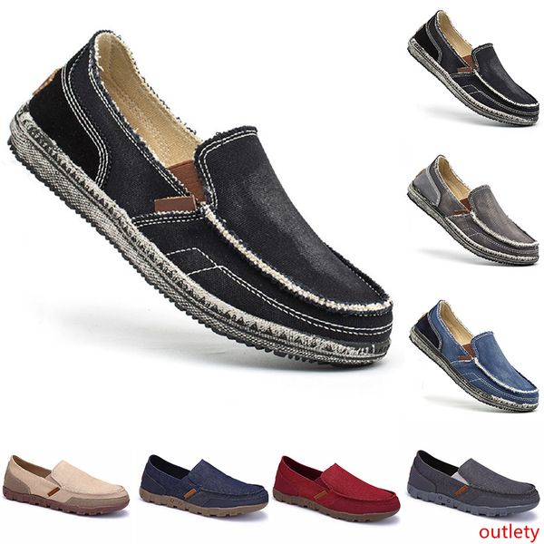 

men s casual shoes espadrilles triple black white beige wine red khaki breathable outdoor jogging walking shoes main14
