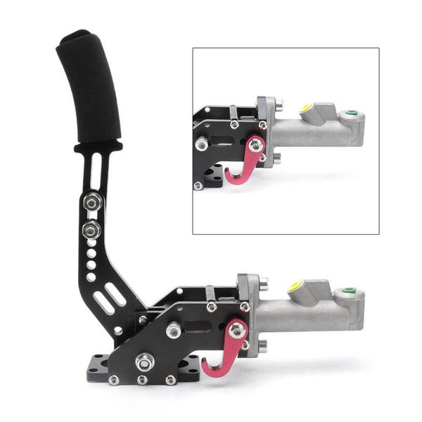 

universal hydraulic drift e-brake racing handbrake 0.75" master cylinder black