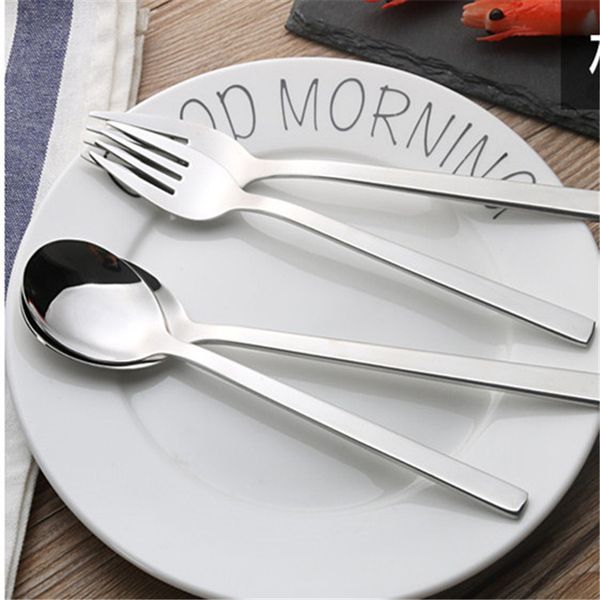 

dinning 304 stainless steel forks spoons metal forks spoons glossy polish dinner forks spoons bulk sale