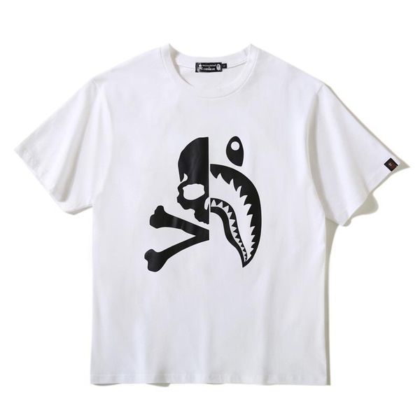 

2020 men women clothin ape tshirts a bathing aape t-shirt off round neck loose short sleeve ape white pullover shirts casual wear