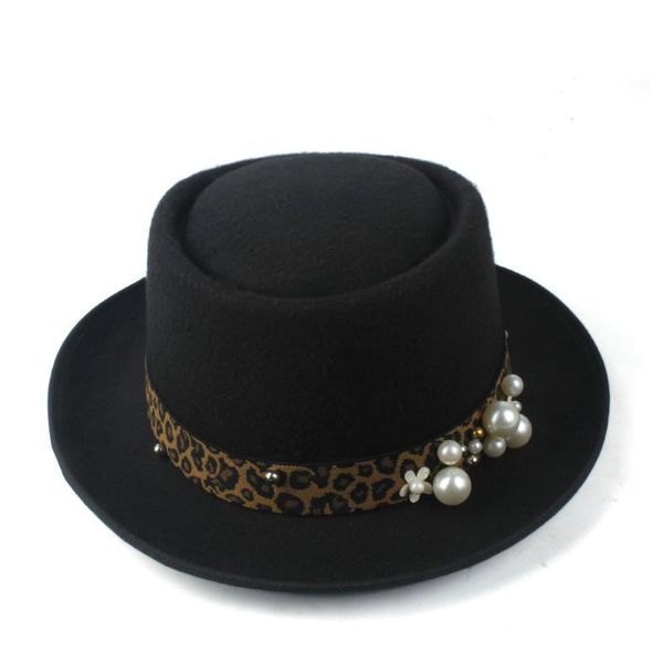 

pork pie hat for women fedora hat for lady trilby fascinator size 58cm, Blue;gray