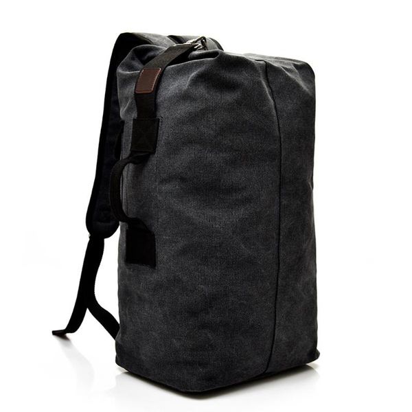 

new canvas fashion men backpack multifunctional waterproof high capacity lapbag man satchel hiking travel bag #yjg