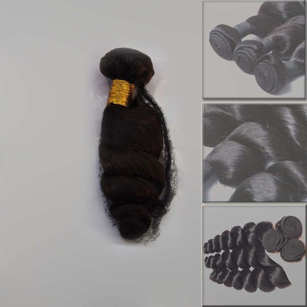 Elibess Бразильской Сыпучей волны волос девственницы Необработанного Remy человеческие волосы 3 Связка, свободный DHL