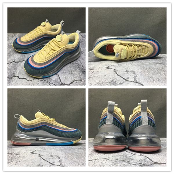 

2019 720s corduroy men women yellow blue running shoes gas cushion trainer sneakers mens outdoor sport shoe size 5.5-11