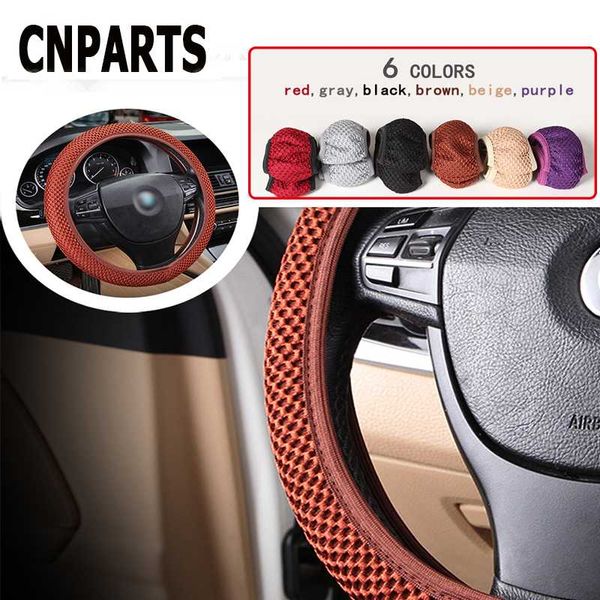 

cnparts car steering wheel covers nylon anti-sweat slip control for c5 c4 c3 mini cooper astra h g j vectra c saab