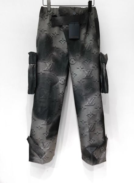 

20ss version euro size removavle pocket pants men women casual pants ship, Black