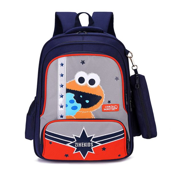 

waterproof children school bags for boys girls cartoon print primary school backpack kids orthopedic book bag mochila infantil