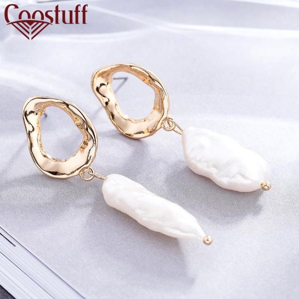 

women's vintage hanging earrings jewelry simple unusual things asymmetric dangle pendientes personalized decoration accessories, Silver