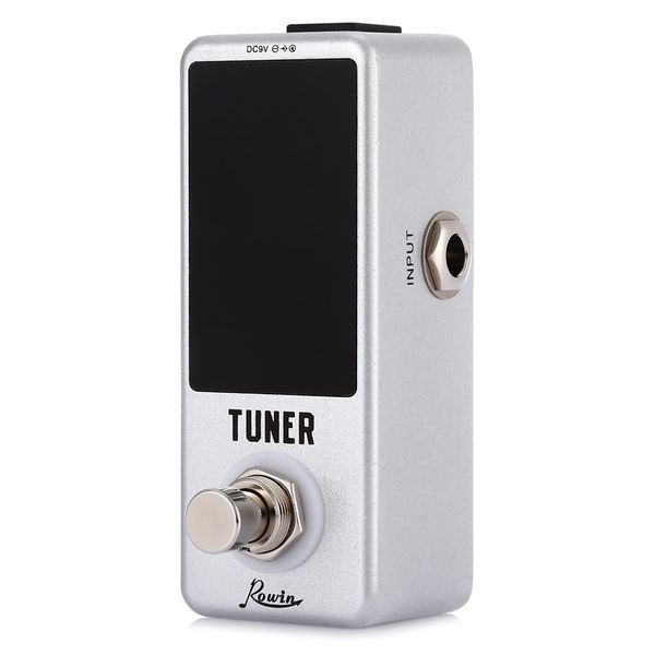 

rowin lt - 910 guitar effect pedal lcd screen chromatic guitar pedal tuner true bypass