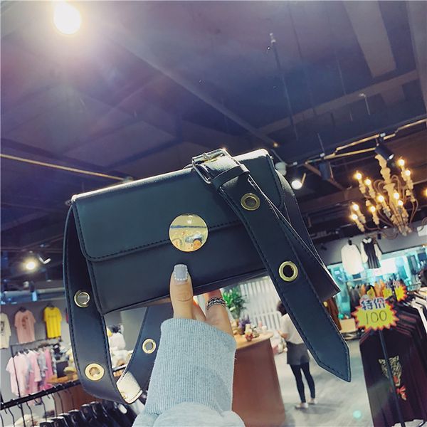 

mini handbag women ins bag simple diagonal cross package purse phone holder small square package chic shoulder bags girl
