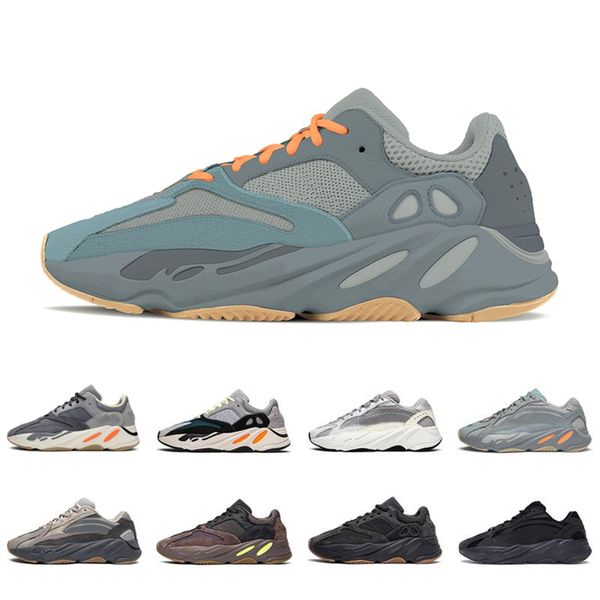 

teal blue magnet 700 v2 kanye west running shoes utility black mauve wave runner vanta inertia geode salt static sports sneakers 36-45