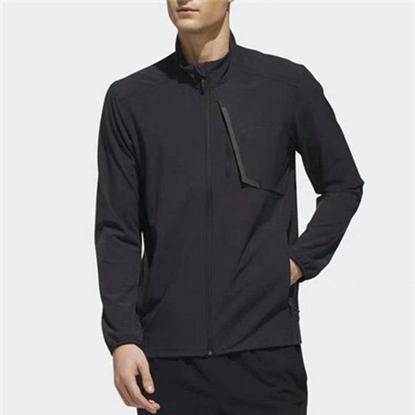 

new spring autumn fall brand mens woemens jackets fashion casual long sleeve blouse s-2xl 2 color jackets qsl198293, Black
