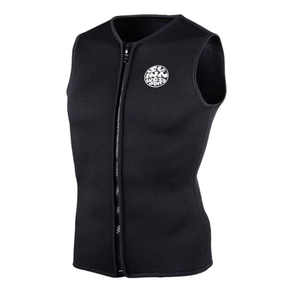 

mens womens wetsuit neoprene 3mm zipper sleeveless scuba diving vest for water sports - select sizes