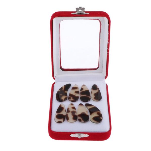 

8pcs professional guzheng finger picks gu zheng finger nails