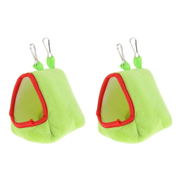 

2pcs pet hamster, gerbil, guinea pig, etc cage swing comfy nest hammock