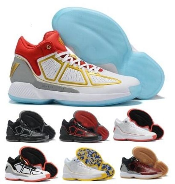 

derrick d rose 10 10s basketball shoes sneakers rose x 10th mvp bounce gold high man men 2020 new arrival athletic boots shoes